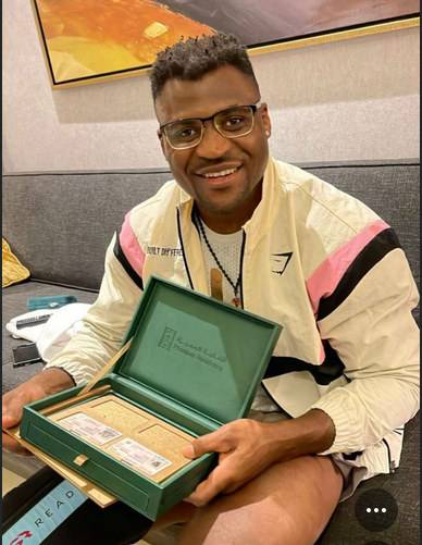 UFC Star Francis Ngannou Gets Saudi Residency 