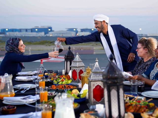 DXB hosts first-ever runway Iftar this Ramadan