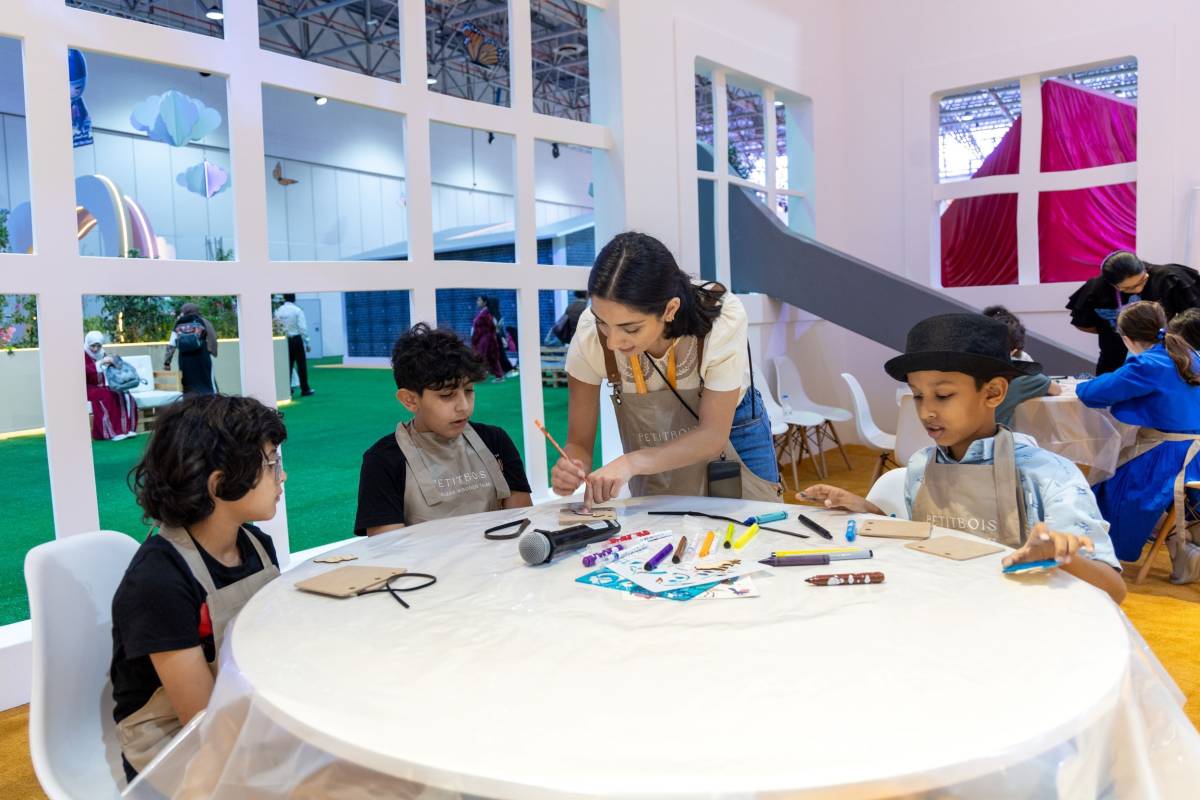 Sharjah children's reading festival: SPL pavilion sparks creativity and learning