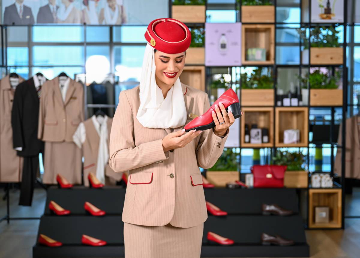 Emirates cabin crew now have more shoe choices 