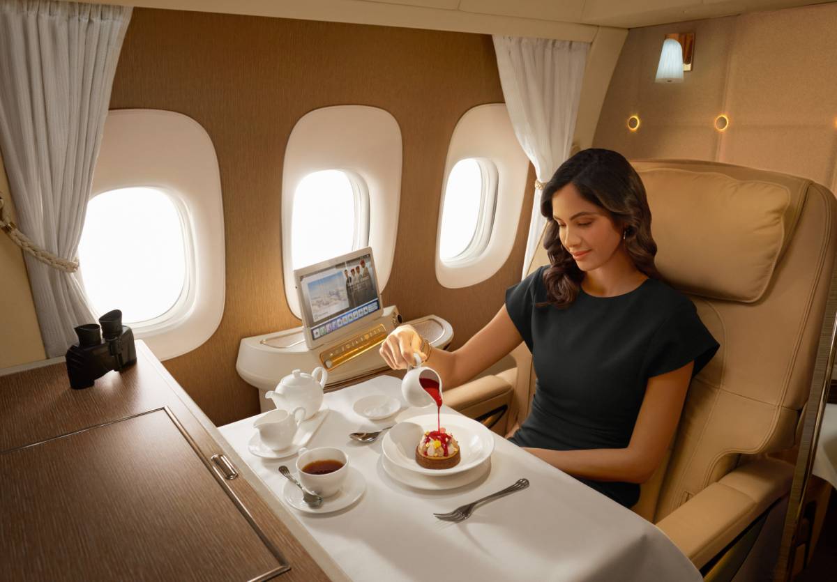 Emirates serves more than 45 million luxury chocolates annually