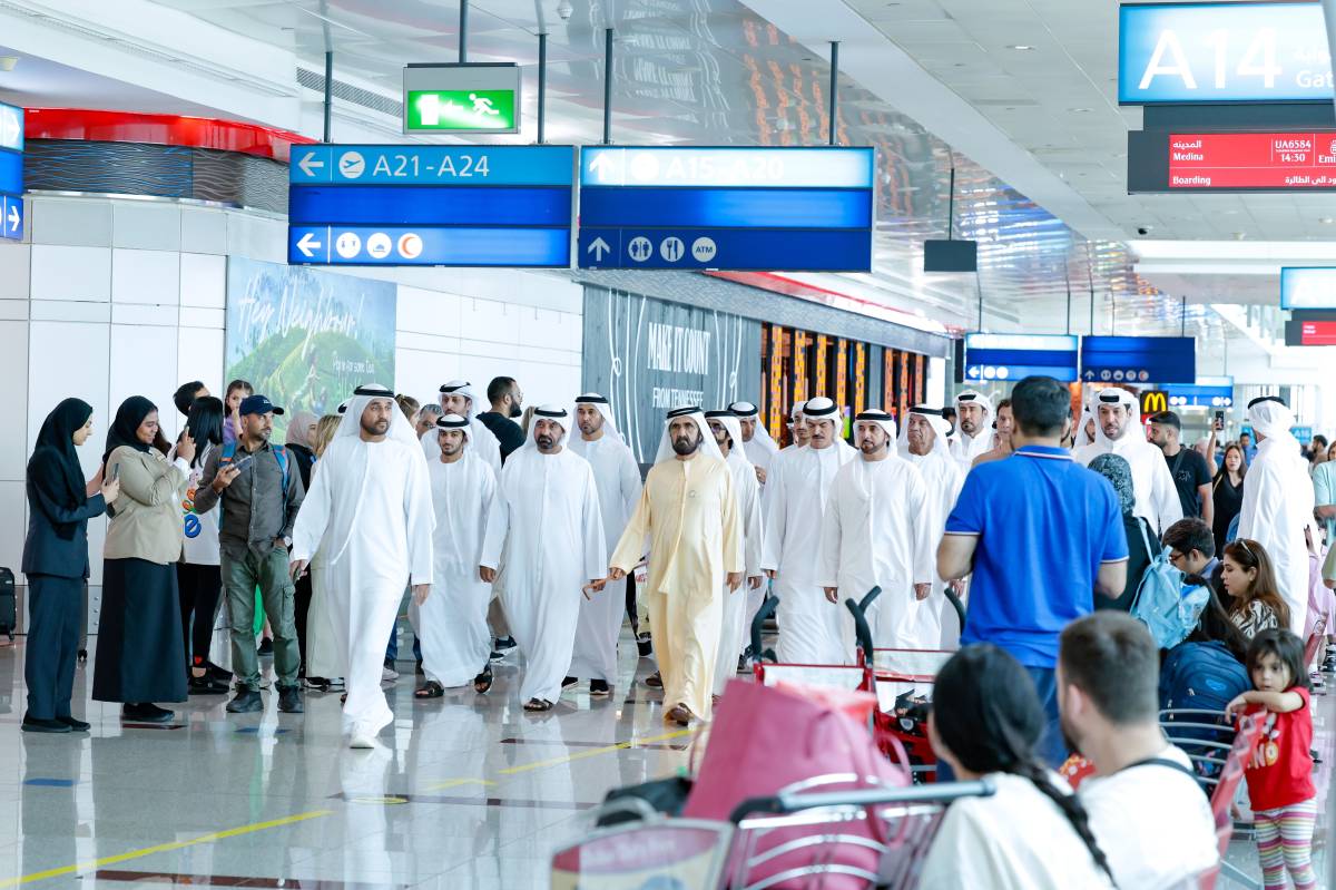 UAE: Mohammed bin Rashid reviews development work at Dubai Int Airport Terminal 3