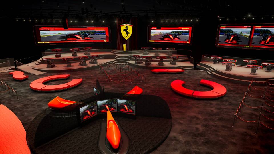 Ferrari World Yas Island revs up with Ferrari Esports Arena