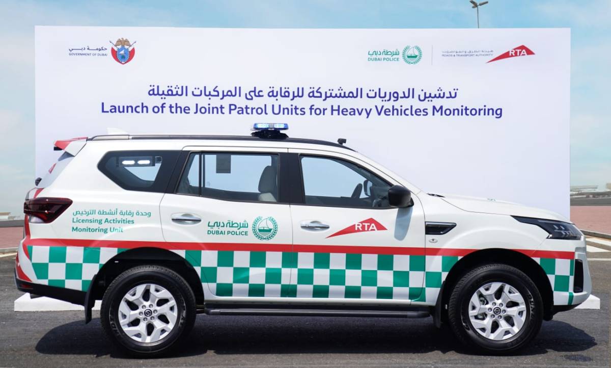 RTA and Dubai Police launch joint patrol units for heavy vehicle monitoring