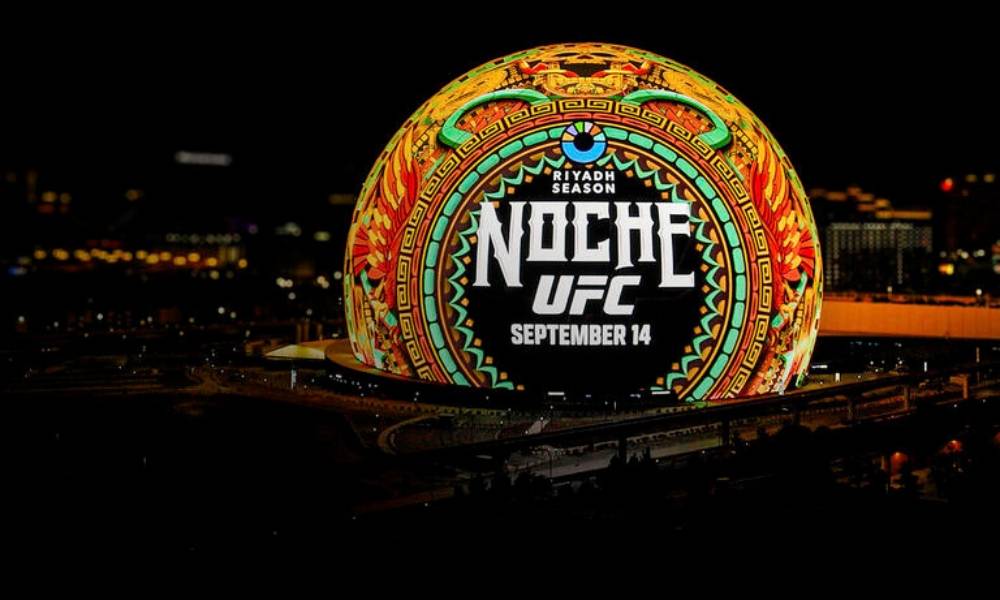 Las Vegas' iconic Sphere to host Riyadh Season Noche UFC