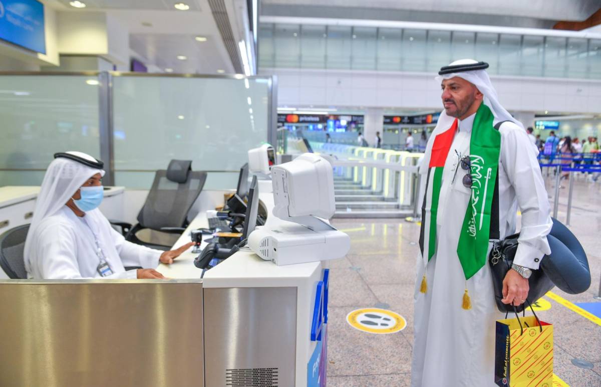  Special Saudi National Day celebrations at Dubai Airports