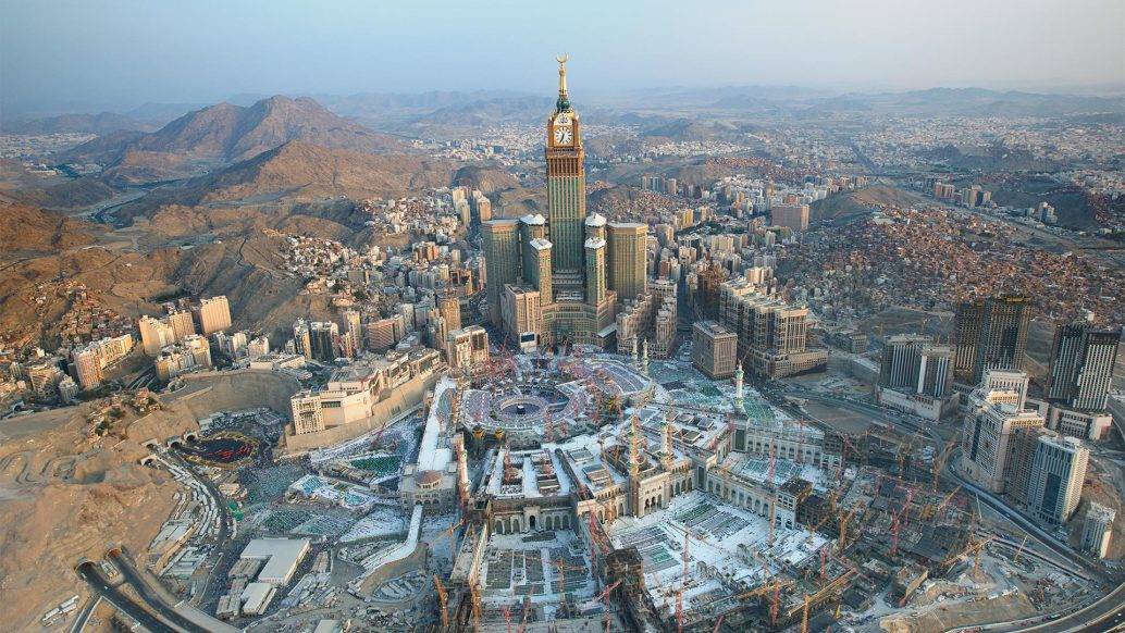 A $16 billion marvel that dominates Mecca’s skyline