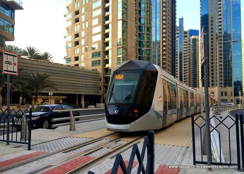 Dubai tram at a glance!