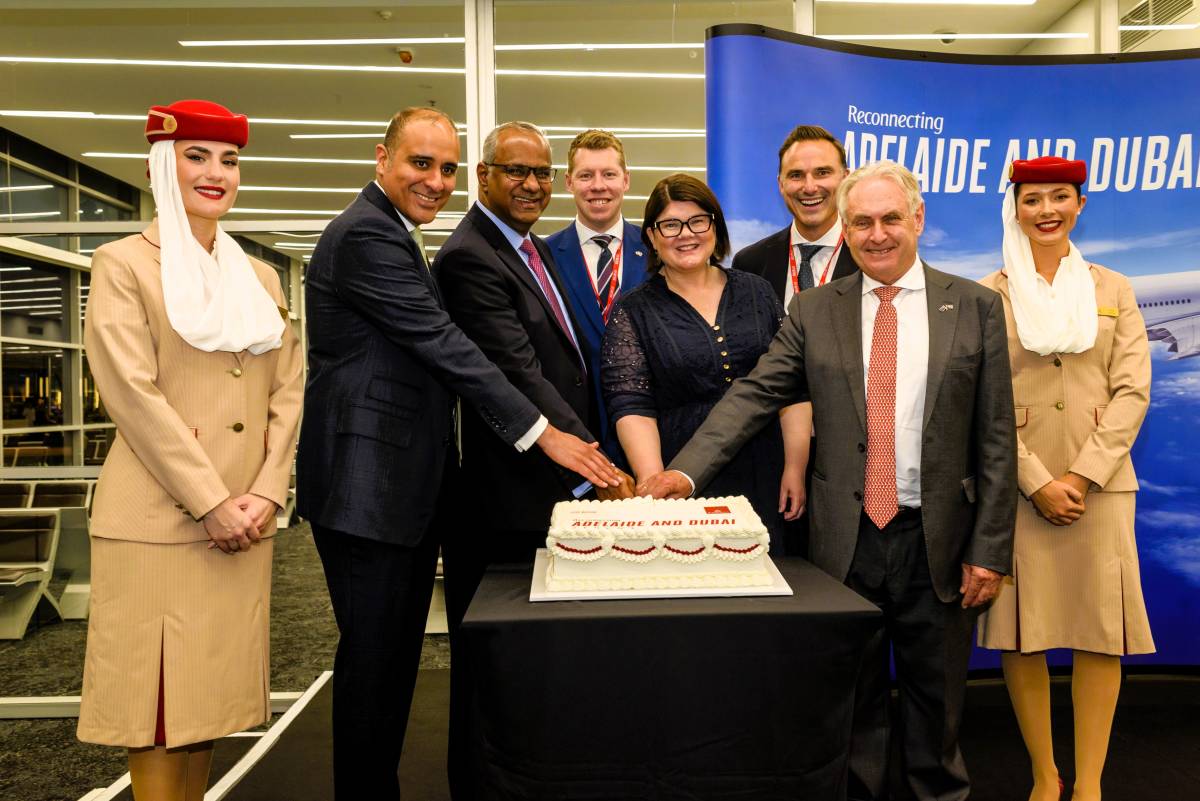 WATCH: Emirates restarts daily flights from Dubai to Adelaide