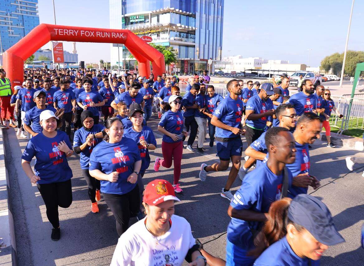 Thousands participate in RAK Terry Fox Run 2024 to raise funds for cancer research