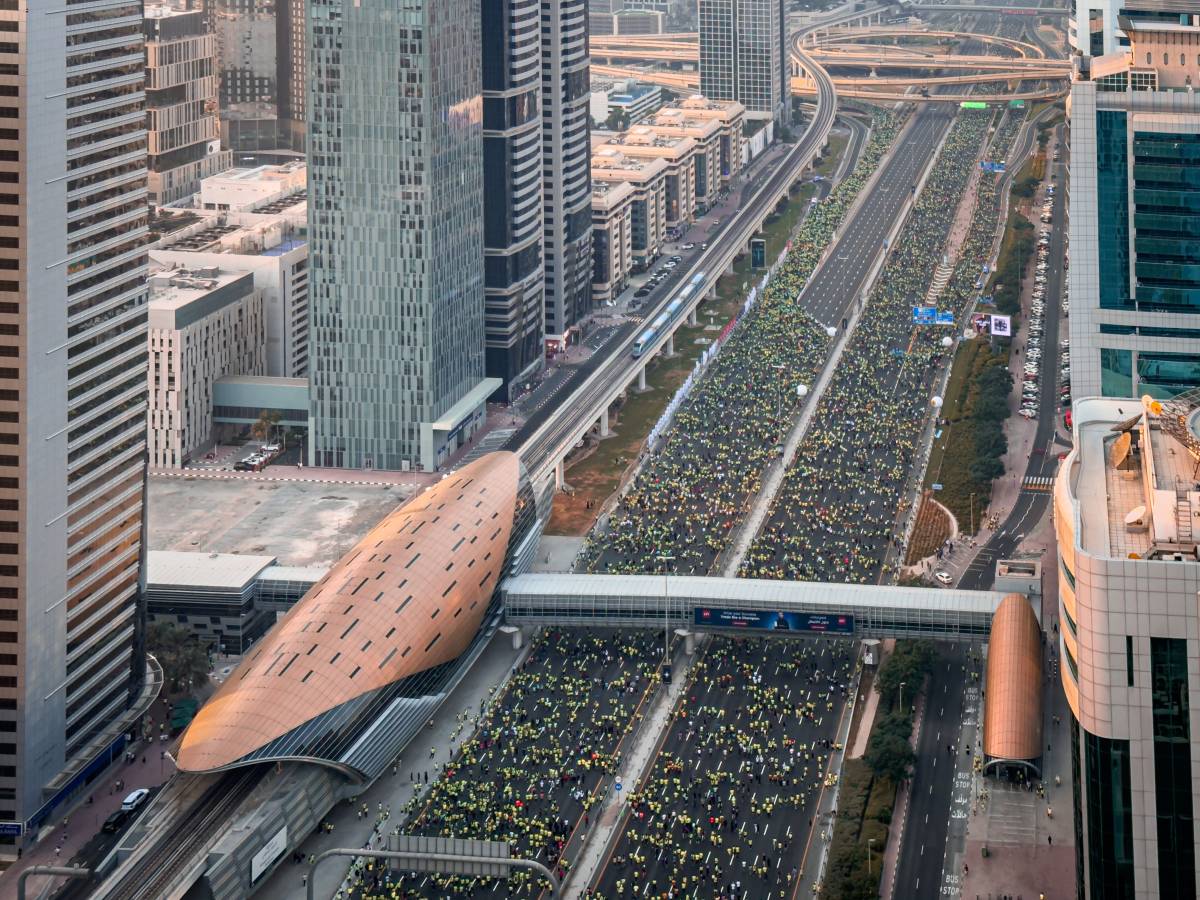 WATCH: Dubai Crown Prince leads world’s largest free run