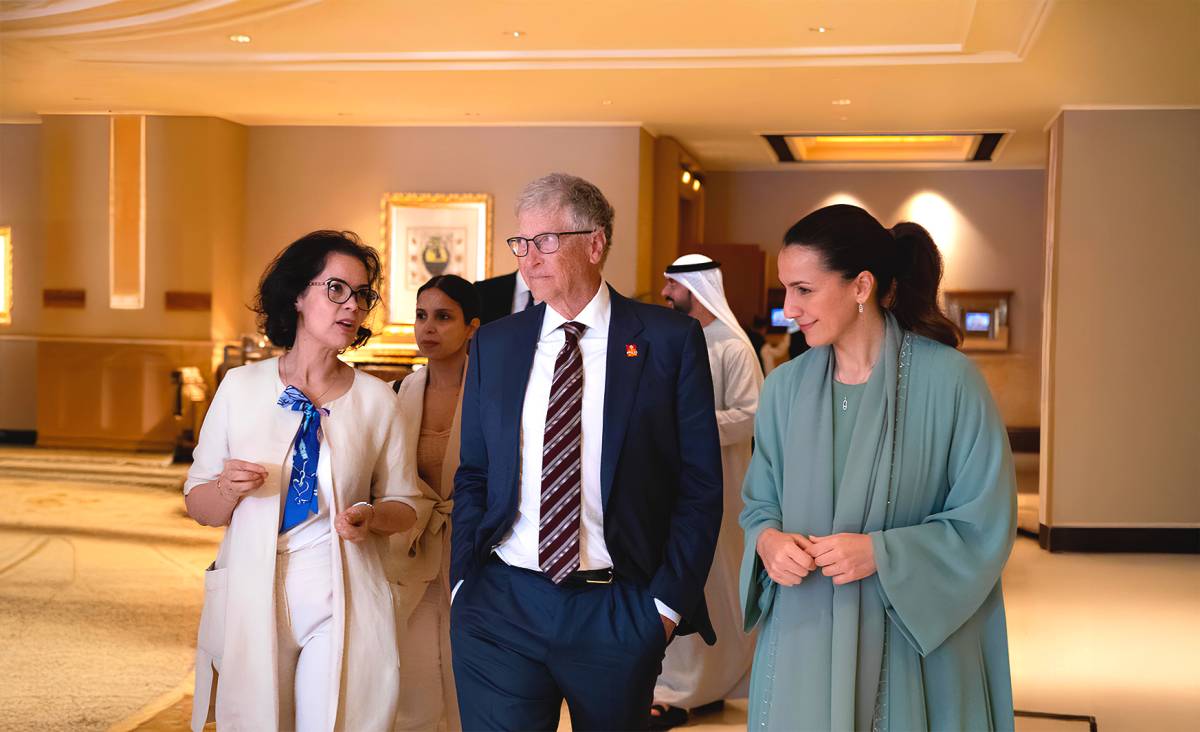 WATCH | What is Bill Gates doing in the UAE?