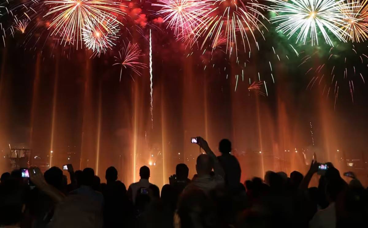 Ajman NYE fireworks